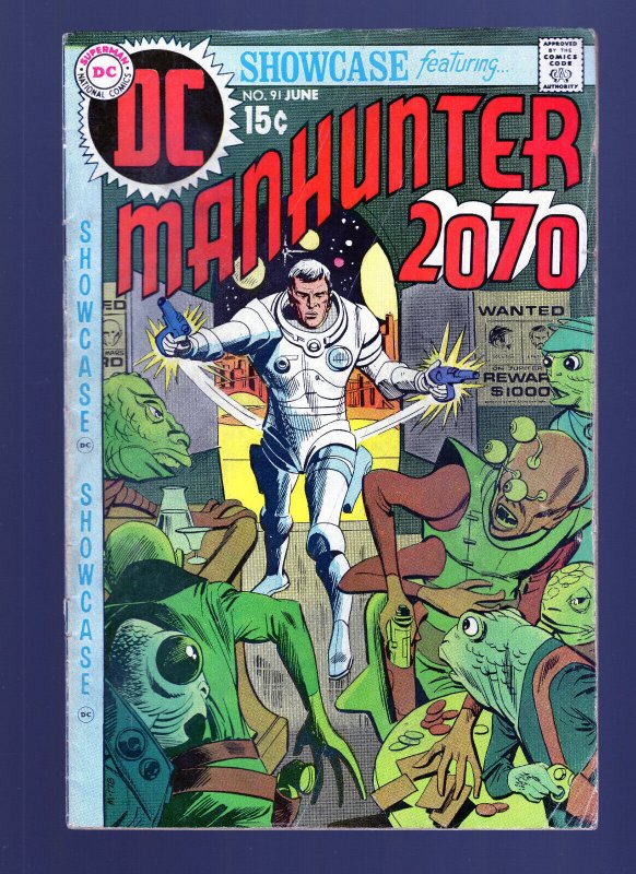 Showcase #91 - Manhunter 2070 - Planet of Death. (3.5) 1970