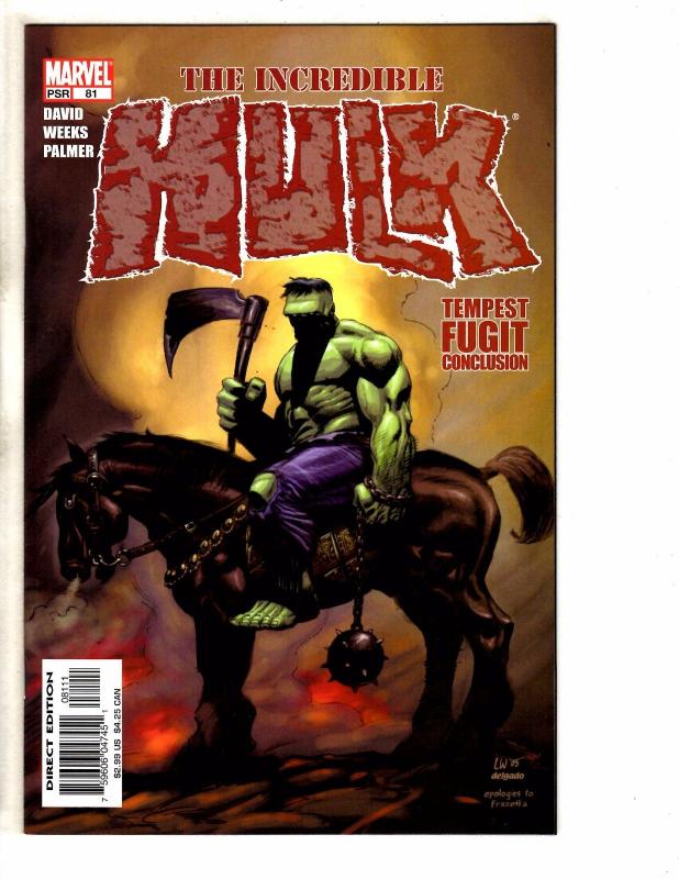 Lot Of 6 Incredible Hulk Marvel Comic Books # 80 81 82 83 84 85 Avengers TW47