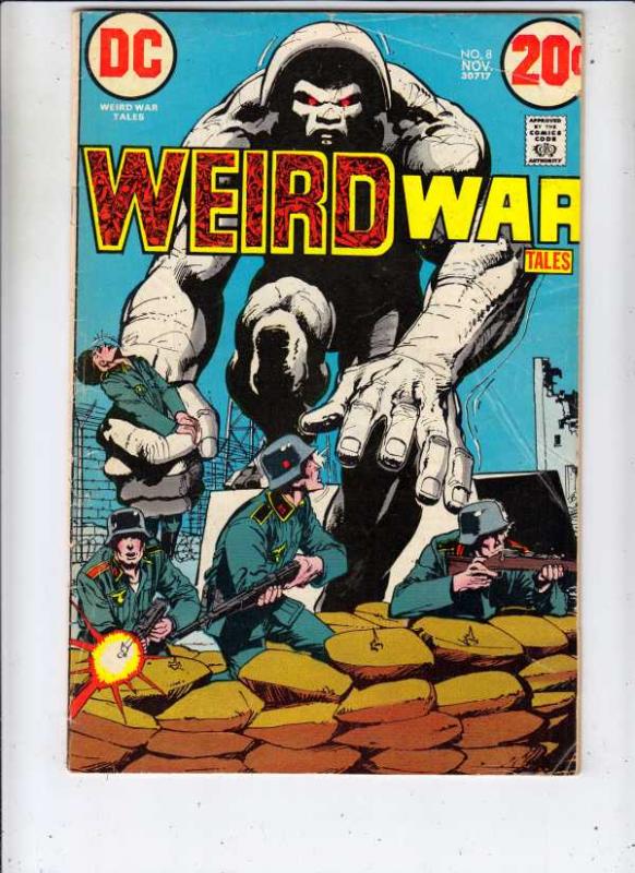 Weird War Tales #8 (Nov-72) VG+ Affordable-Grade 