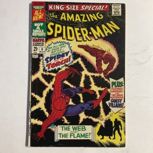 Amazing Spider-Man King-Size Special 4 1967 FN fine 6.0 Marvel