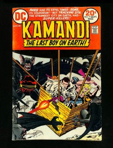 Kamandi, The Last Boy on Earth #9 Tracking Site! Jack Kirby!