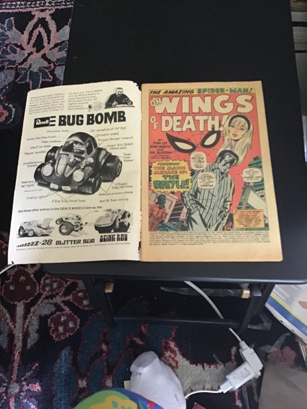 The Amazing Spider-Man #94 (1971) Origin retold The Beetle! Mid Grade! VG/FN