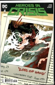 Heroes In Crisis #4 Variant Cover (2019) Heroes in Crisis