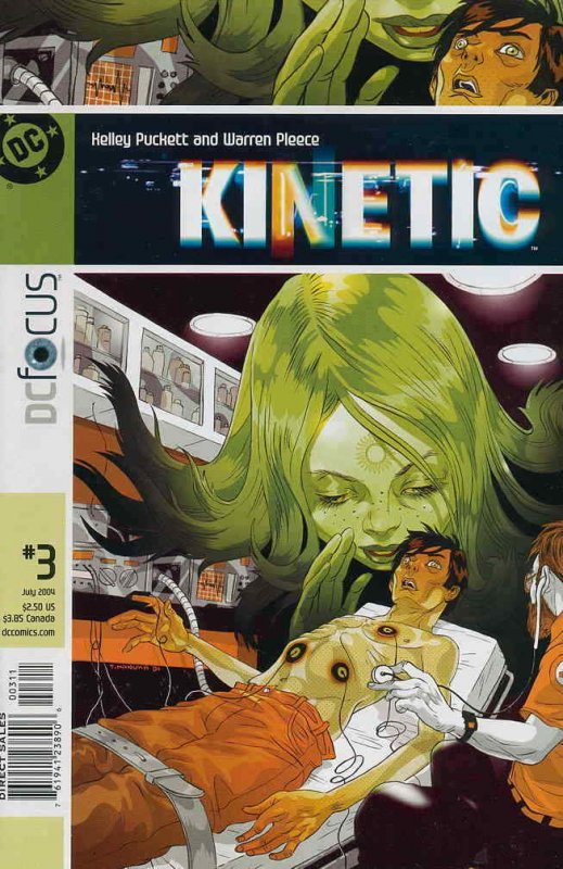 Kinetic #3 VF/NM; DC | save on shipping - details inside