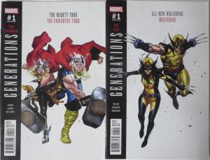 MARVEL GENERATIONS (Marvel, 2017) COMPLETE! VF-NM- All 10 issues!Miles Morales