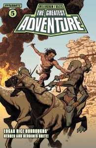 Greatest Adventure, The #5B VF/NM ; Dynamite | Tarzan John Carter Dejah Thoris K