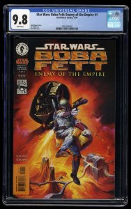 Star Wars: Boba Fett: Enemy of the Empire #1 CGC NM/M 9.8 White Pages