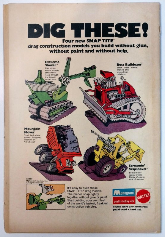 Wonder Woman #202 (4.5, 1972) Spine Roll