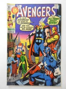 The Avengers #92 (1971) Great Read! Sharp VF- Condition!