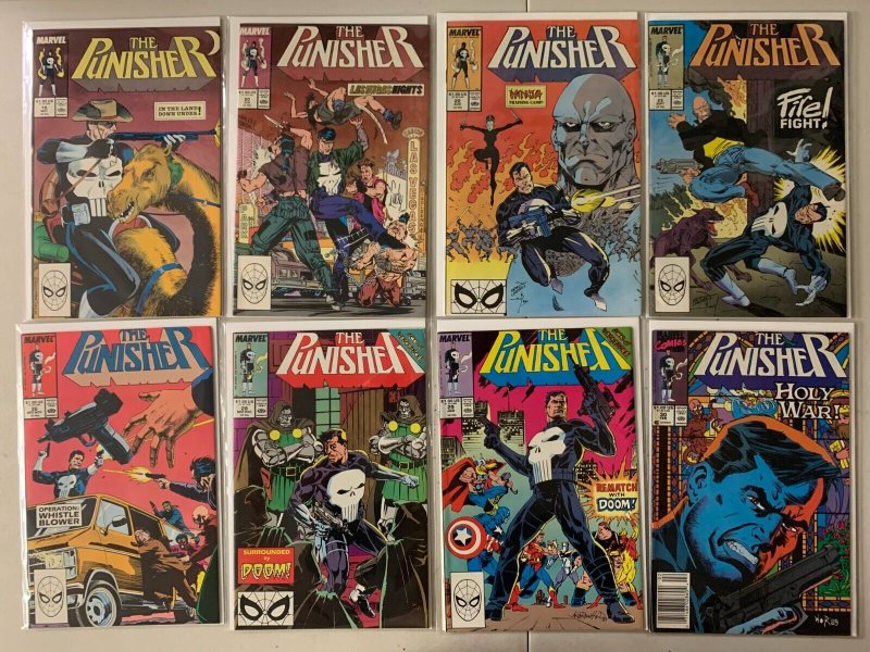 The Punisher comics lot #2-55 + 4 annuals 44 diff avg 6.0 (1987-91)