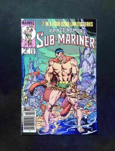 Prince Namor the Sub-Mariner #2  MARVEL Comics 1984 VF+ NEWSSTAND