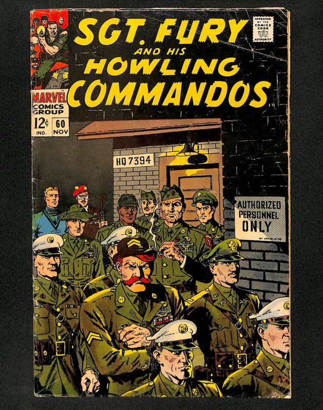 Sgt. Fury and His Howling Commandos #60