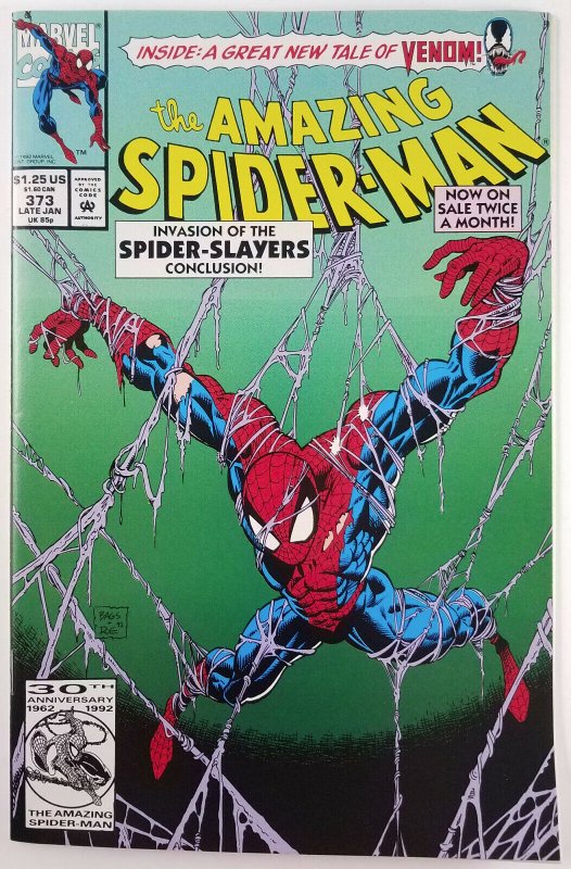 Amazing Spider-Man Invasion Of The Spider Slayers 368, 369, 370, 371, 372 to 373