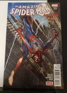 THE AMAZING SPIDER-MAN ISSUE #1.3 (9.2/OB) AMAZING GRACE PART 3, B&B 2016