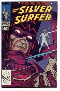 SILVER SURFER #1 1988 MARVEL COMICS Galactus COVER vf/nm