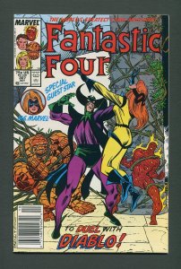 Fantastic Four #307  / 9.2 - 9.4 NM  / Newsstand /  October 1987