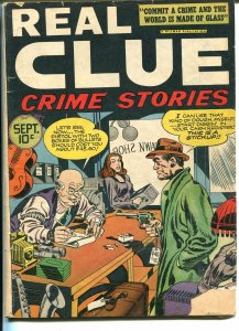 Real Clue Crime Stories Vol. 2 #7 1947-Trojan-4th issue-Simon & Kirby-Tracy-VG- 