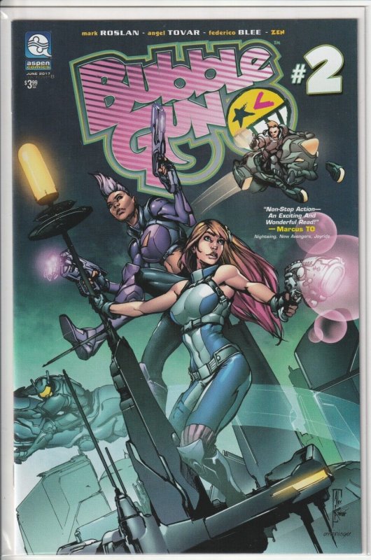 Bubblegun Volume 2 #2 Cover B Aspen Comic NM