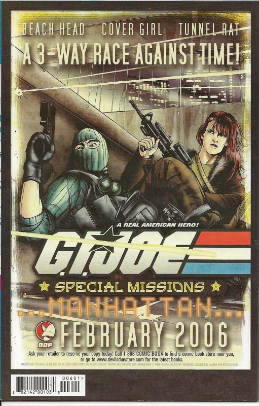Snake Eyes: Declassified #6 (2006) - MT