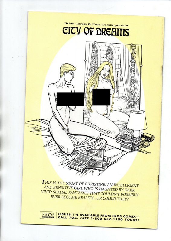 City of Dreams #3 - Eros Comix - 1994 - VF/NM