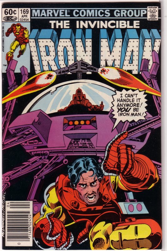 Iron Man   vol. 1  #169 FN/VF