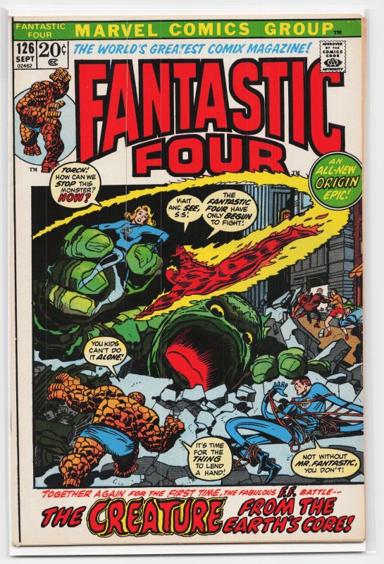 Fantastic Four #126 (1972) Fantastic Four