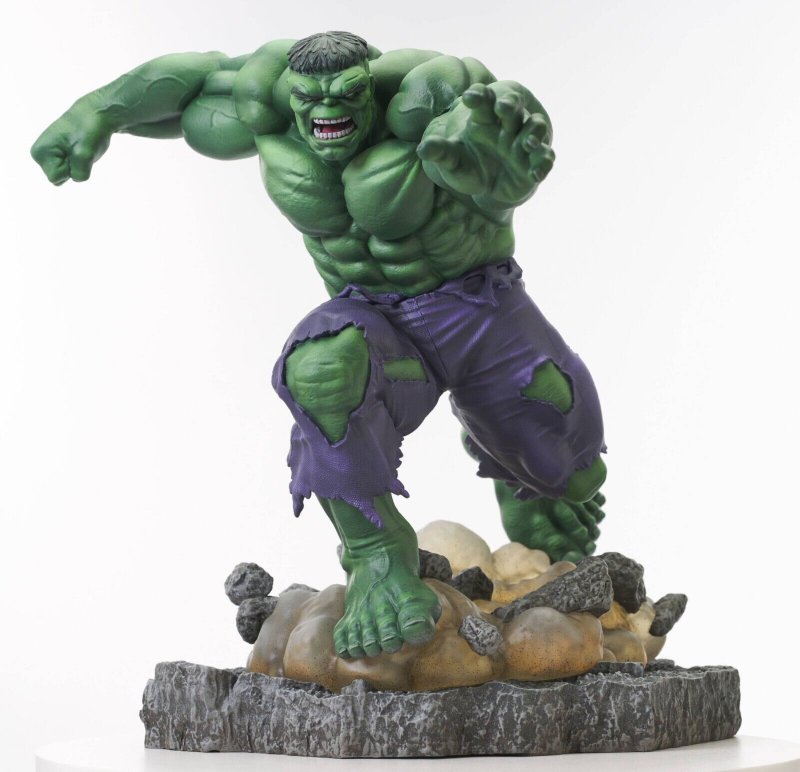 DIAMOND MARVEL SELECT DELUXE IMMORTAL HULK GALLERY PVC FIGURE STATUE! OVERSIZED!