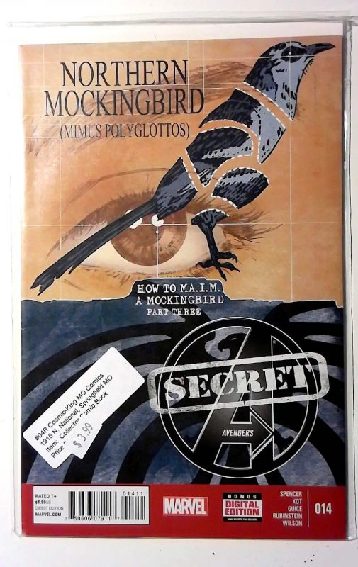 Secret Avengers #14 (2014) Marvel Comics 1st Print Comic Book