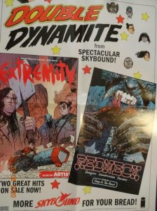DOUBLE DYNAMITE Promo Poster, Red Neck Extremity 18 x 24, 2017, IMAGE Unused 573