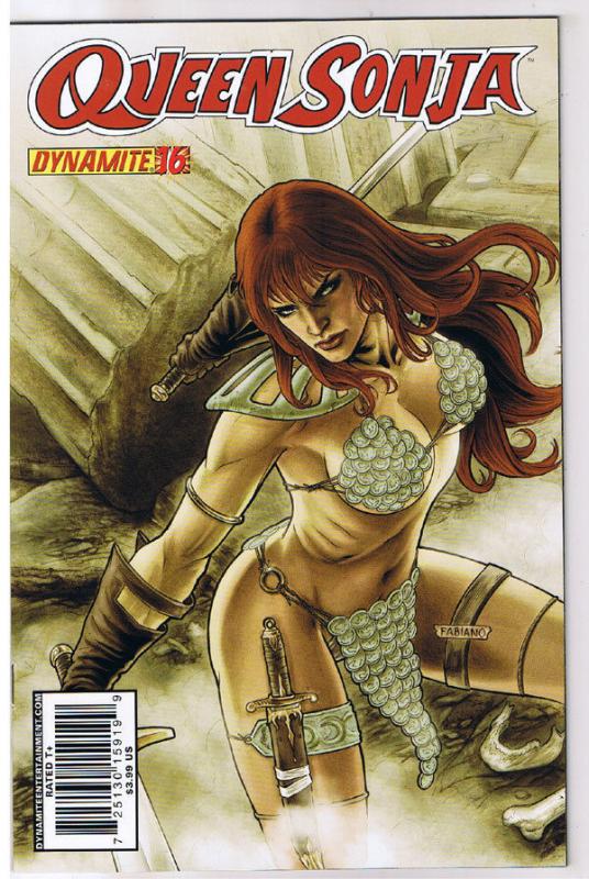 QUEEN RED SONJA #16, NM-, She-Devil, Sword, Fabiano Neves, 2009,more RS in store