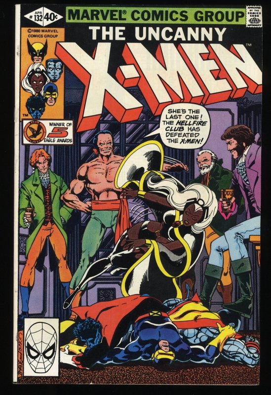 X-Men #132 NM- 9.2 1st Full Hellfire Club Appearance!