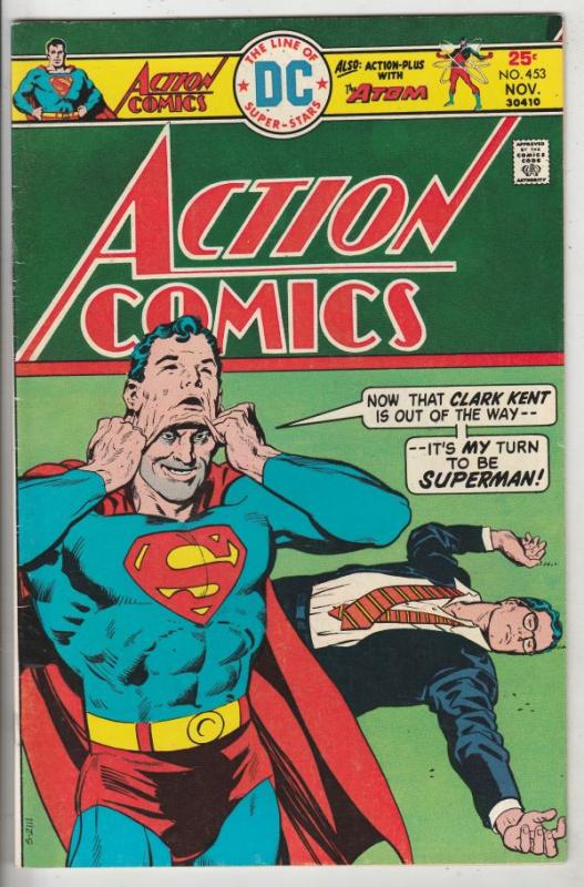 Action Comics #453 (Nov-75) VF/NM High-Grade Superman