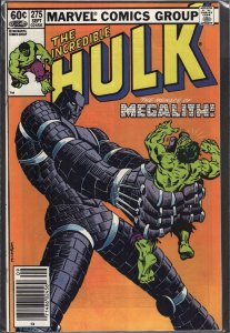 The Incredible Hulk #275 (1982) Hulk
