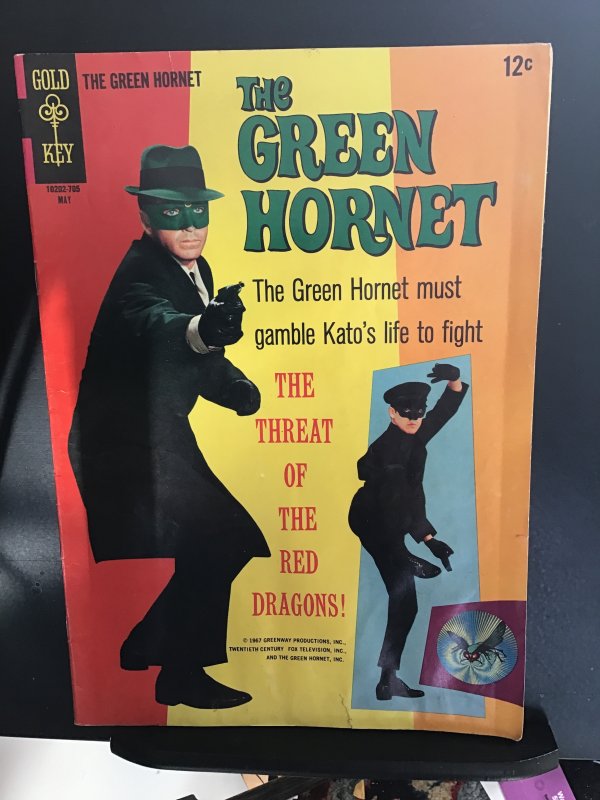 The Green Hornet #2 (1967) mid high grade Bruce Lee cover! FN+ Wow!