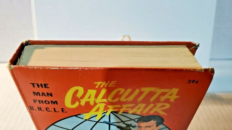 1967 Man from UNCLE Calcutta Affair ORIGINAL Vintage Whitman Big Little Book  