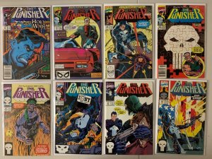 Punisher comic lot from: #30-50 12 diff(1990-91)