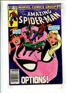 AMAZING SPIDER-MAN #243 (7.5) MJ, BLACK CAT!! 1983