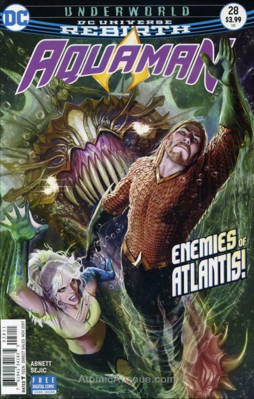 Aquaman (8th Series) #28 VF/NM; DC | save on shipping - details inside