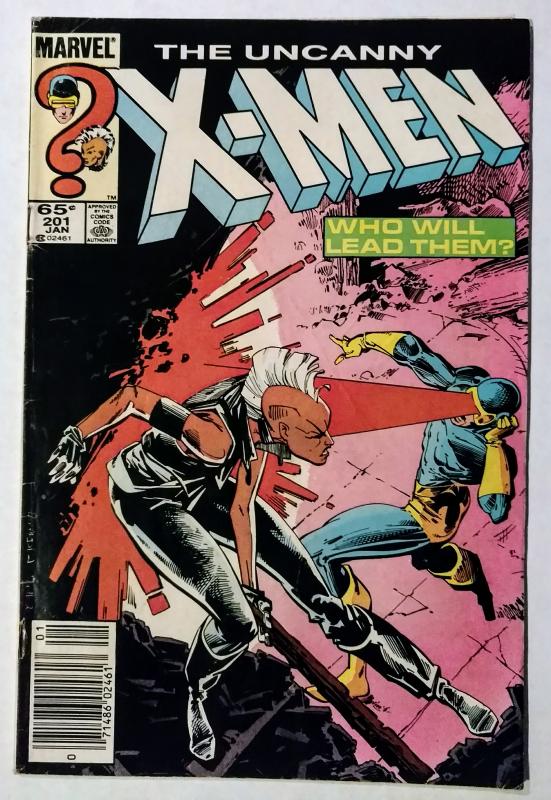 Uncanny X-MEN #201 (1st Baby Cable!!) and #300, Foil cover anniversary!