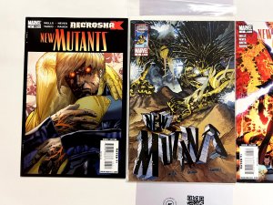 3 New Mutants Marvel Comic Books # 4 5 6 Avengers Defenders Spiderman 10 JS19
