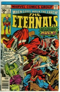 Eternals #14 (1976) - 7.0 FN/VF *Ikaris Vs Cosmic Hulk*