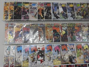 Huge Lot of 150+ Comics W/ Bone , Bloodfire, Scavengers. Avg. VF Con.