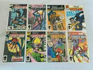 Web of Spider-Man lot 45 different from #2-49 avg 8.0 VF (1985-89)