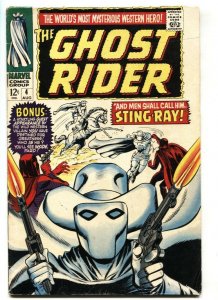 Ghost Rider #4 1967-Marvel-great cover-Dick Ayers art fn+