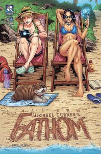 ALL NEW MICHAEL TURNER'S FATHOM #4 COVER C CALERO VARIANT - HARD TO FIND (7/26)