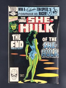 The Savage She-Hulk #25 (1982) Final Issue