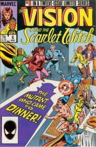 Vision and the Scarlet Witch (1985 series)  #6, VF (Stock photo)