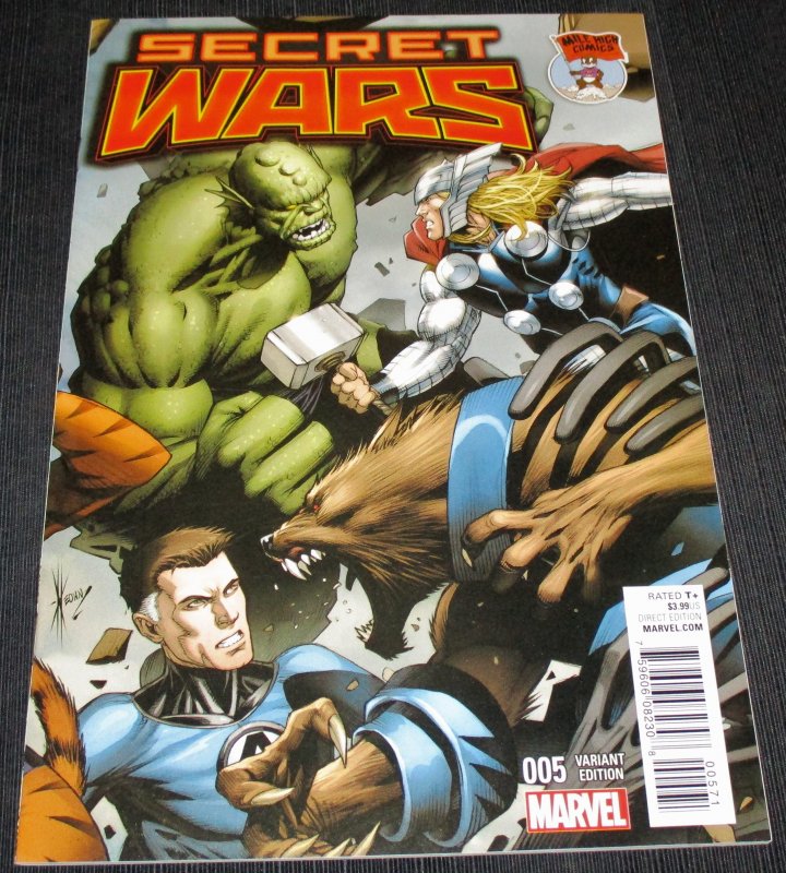 Secret Wars #5 (2015) Mile High Variant