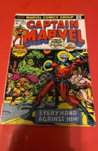 Captain Marvel #25 (1973)namor and the Hulk