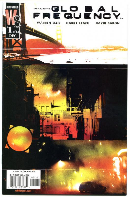 GLOBAL FREQUENCY #1 2 3 4 5 6 7 8,10-12, NM, Warren Ellis, Simon Bisley, No #9